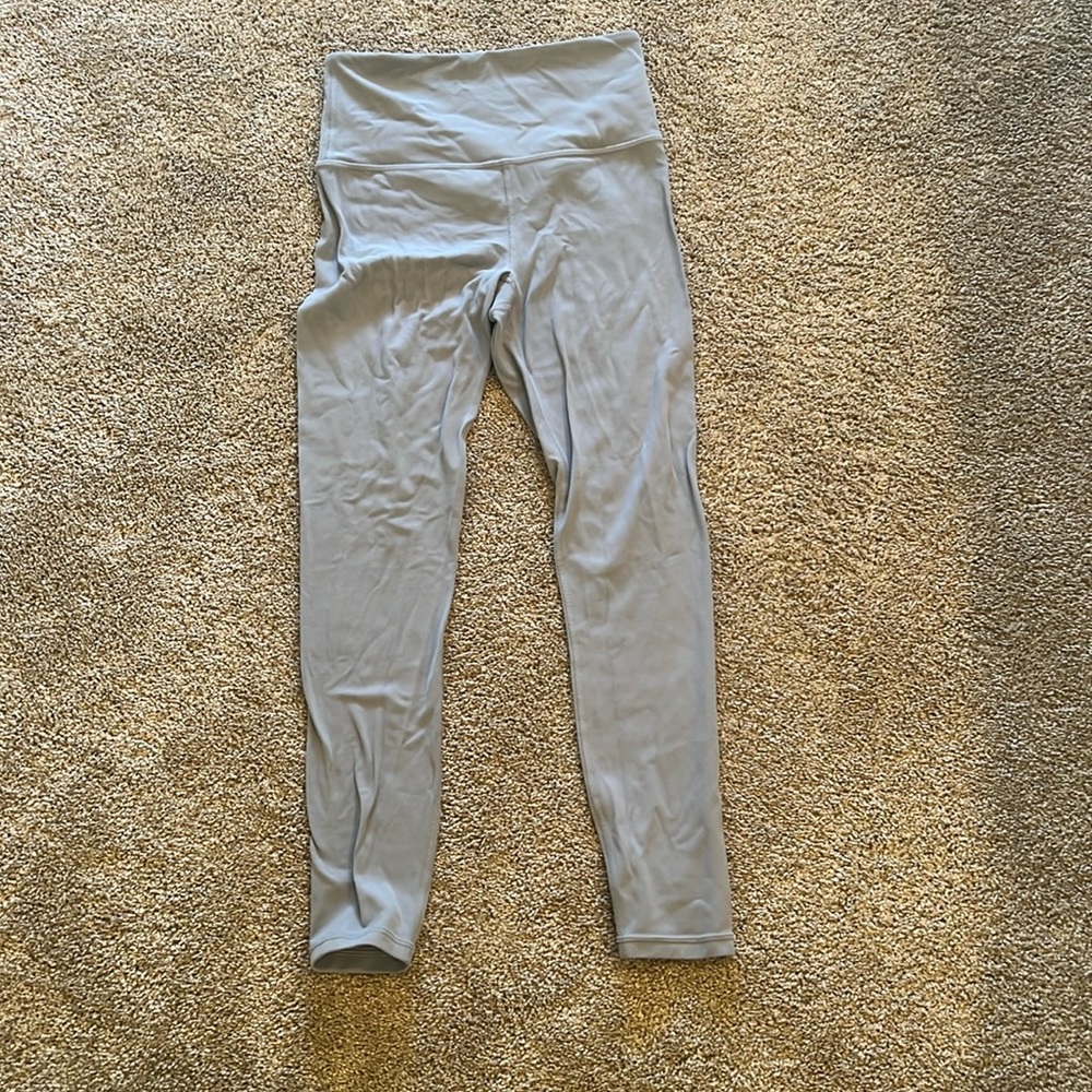 Athleta Blue 7/8 leggings